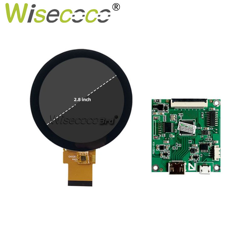 Wisecoco 3 Inch Round touchscr - đánh giá và giá Smart Home Raspberry Pi