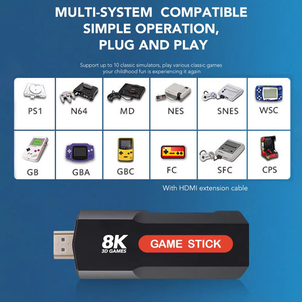 X2 Game Stick HD 4K 8K 3D Cons - đánh giá và giá Smart Home Raspberry Pi