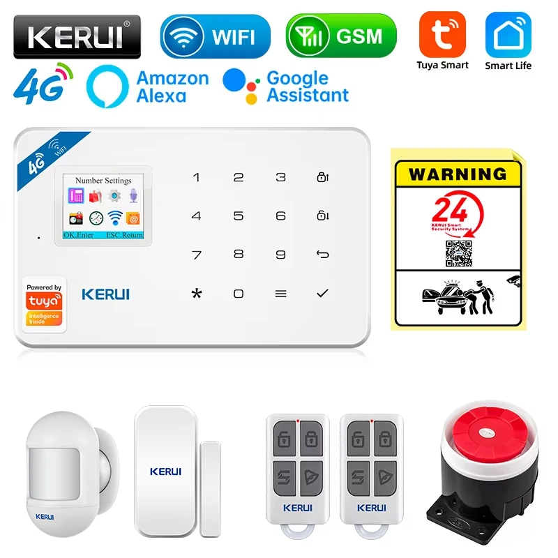 KERUI Security Alarm System Ki - đánh giá và giá Home Automation Kit