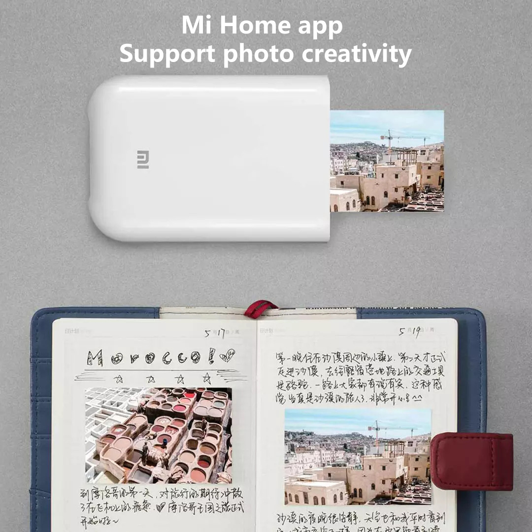 Xiaomi ZINK Pocket Printer AR  - đánh giá và giá Smart Home Png