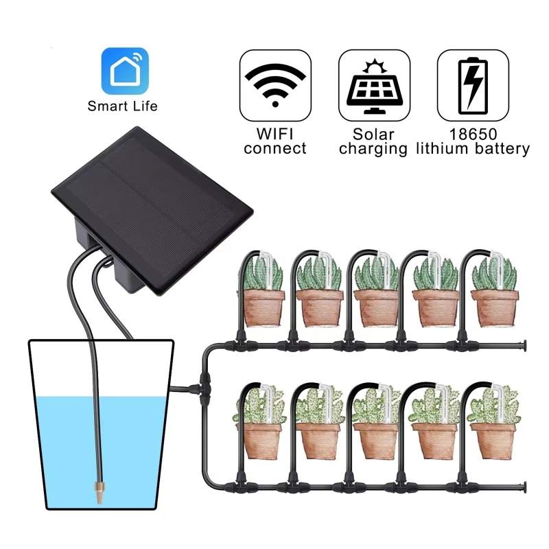 WIFI Solar Automatic Watering  - đánh giá và giá Smart Home Improvement
