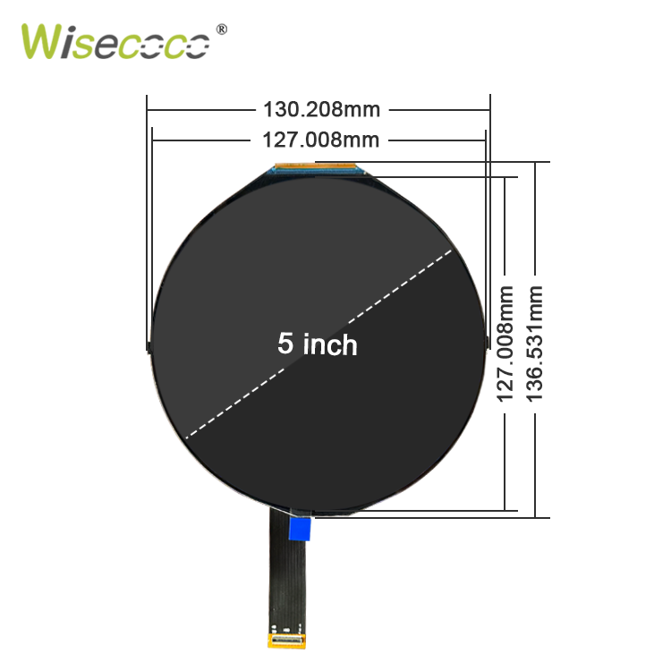 5 Inch IPS 1080*1080 Vòng Màn  - đánh giá và giá Smart Home Raspberry Pi