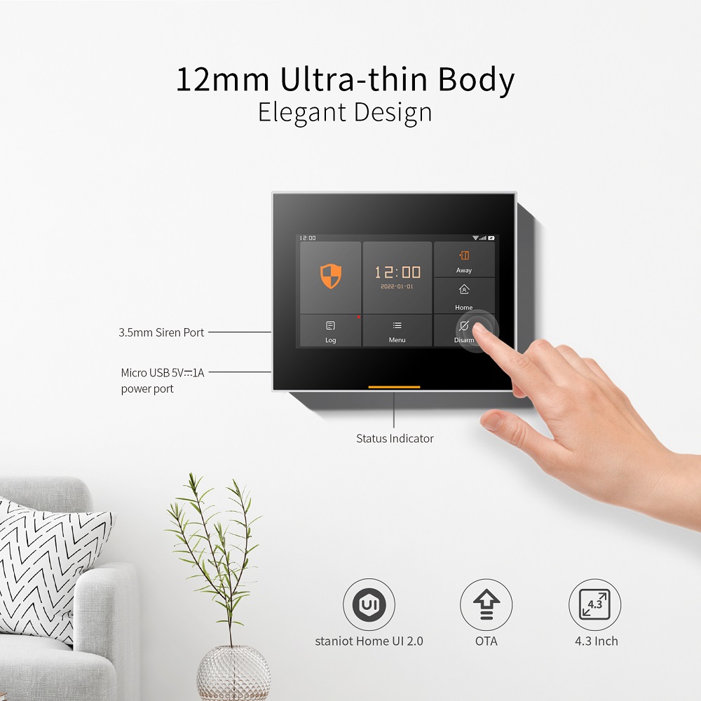 Staniot 433MHz Wifi Không Dây  - đánh giá và giá Home Automation Kit